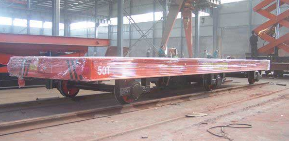 車間地面軌道運(yùn)行電動平車